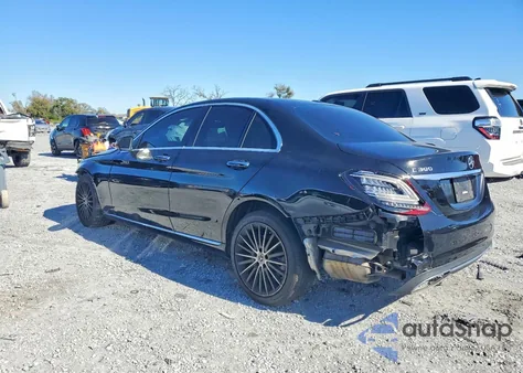 2021 Mercedes-Benz C 300 из США, поврежденный, VIN W1KWF8DB6MR649442